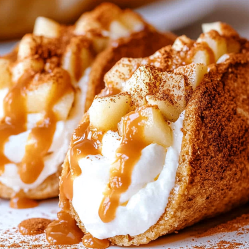 Apple Cheesecake Tacos Recipe