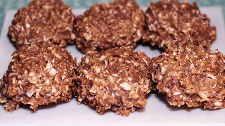 No-Bake Coconut Cookies