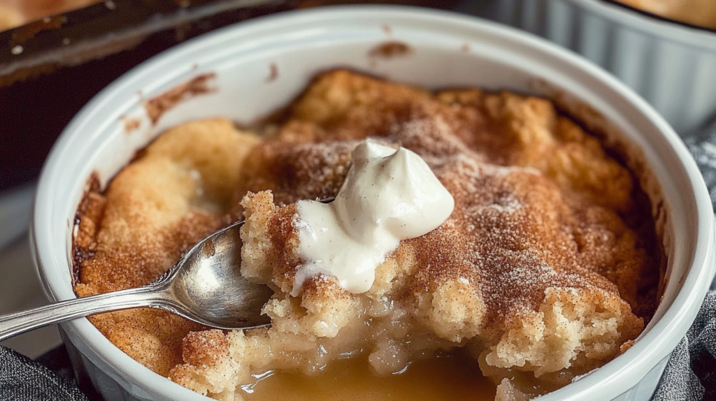 snickerdoodle cobbler